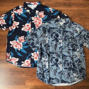 Old Navy | 2 Hawaiian Style Button-Up Shirts